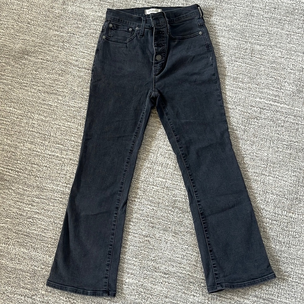 Madewell Cali Demi black jeans